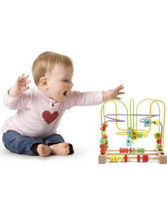 Laberinto de Perlas Wondertoys para Niños 21.78x13.89cm 2