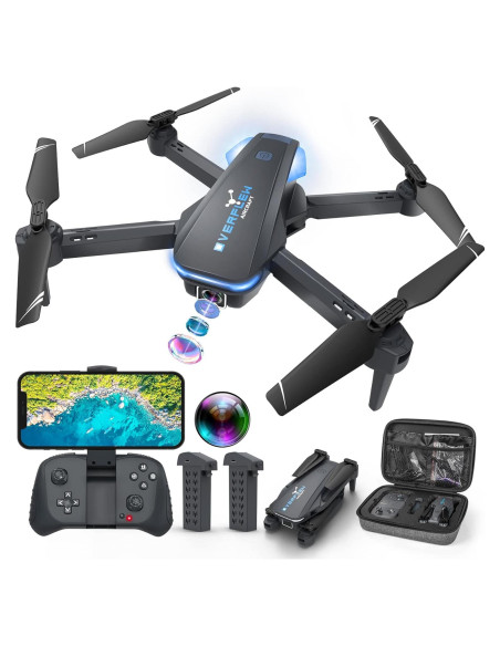 Drone Hiturbo S20 con cámara 1080P y 2 baterías