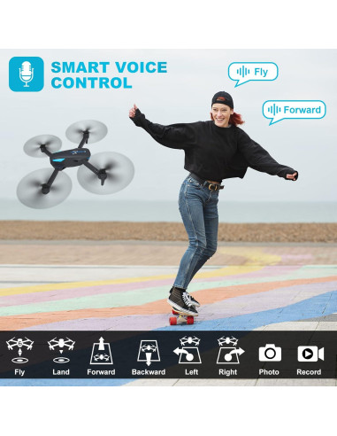 Drone Hiturbo S20 con cámara 1080P y 2 baterías