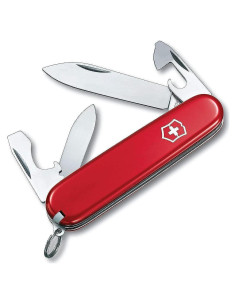 Cuchillo Suizo Victorinox Recruit 10 Funciones Rojo 8.41 cm