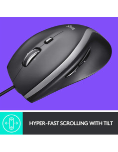 Ratón Logitech M500s Cableado con DPI Ajustable y 7 Botones 2