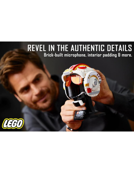 LEGO Star Wars Casco Luke Skywalker Red 5 675 Piezas LEGO Star Wars Casco Luke Skywalker Red 5 675 Piezas