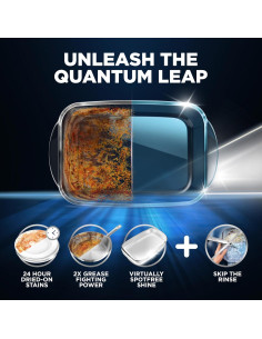 Finish Quantum Cápsulas Detergente Lavavajillas 82 Unidades 2