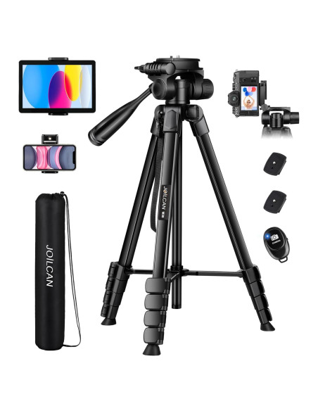Trípode JOILCAN M30-Tablet 68" (172.72 cm) Ajustable con Control Remoto