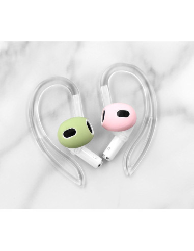 Ganchos para oídos IiEXCEL compatibles con AirPods 4 y Pro