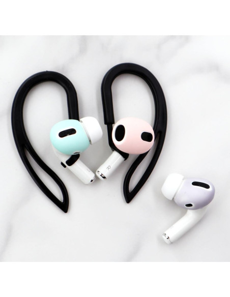 Ganchos para oídos IiEXCEL compatibles con AirPods 4 y Pro