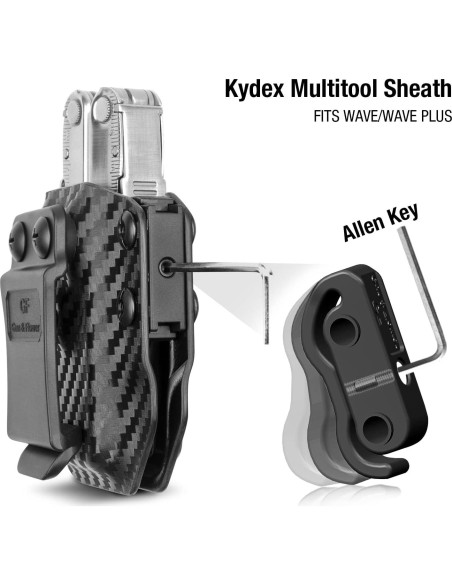 Funda de Multiherramienta GUN & FLOWER para LEATHERMAN Wave