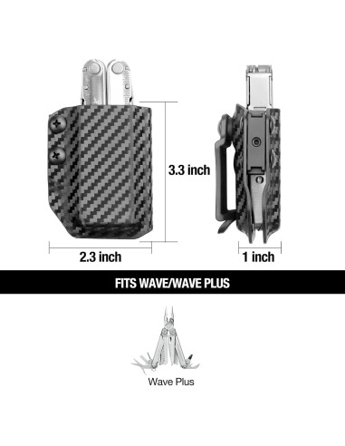 Funda de Multiherramienta GUN & FLOWER para LEATHERMAN Wave