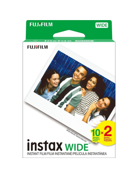 Película Instantánea Fujifilm Instax Wide Doble - 40 Exposiciones