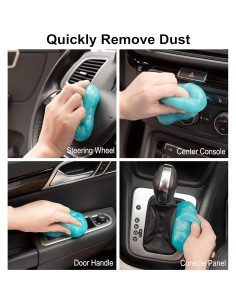 TICARVE Gel de Limpieza para Auto 2 Pack 408g Azul 2