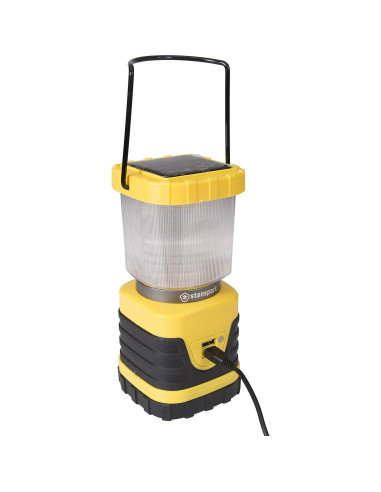 Linterna Solar LED Stansport 300 Lúmenes Carga USB