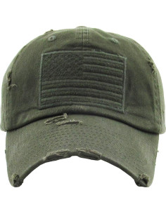 Gorro de Malla KBETHOS Táctico con Parche USA Unisex 2