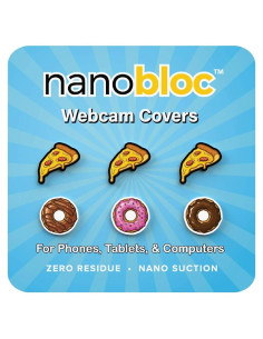 Cubierta de Webcam Eyebloc 6 Piezas Reutilizables Diseño Divertido