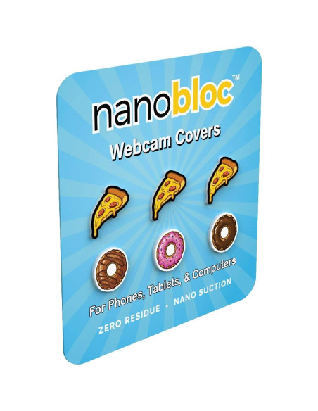 Cubierta de Webcam Eyebloc 6 Piezas Reutilizables Diseño Divertido