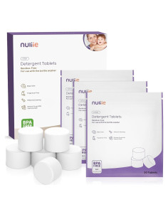 Tabletas de detergente Nuliie 130 para limpieza de botellas