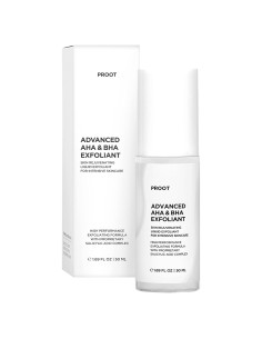 Exfoliante Facial AHA BHA Proot 50 ml - Ácido Salicílico y Glicólico