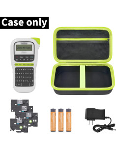 Funda Organizador para Etiquetadora Brother PTH110 - Negro 2