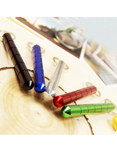 Llave de Aluminio Portátil con Llavero - 39.37 cm - 6 Piezas