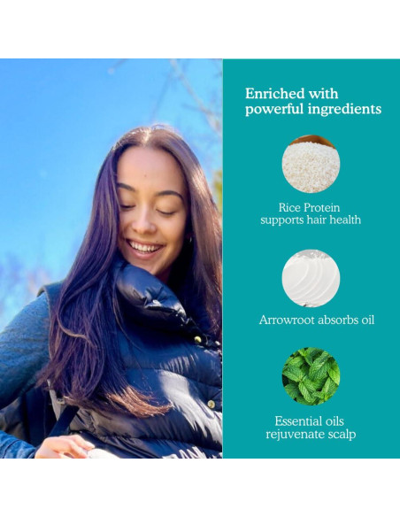 Polvo de Champú Seco WanderCare Natural 56.7g Ecológico