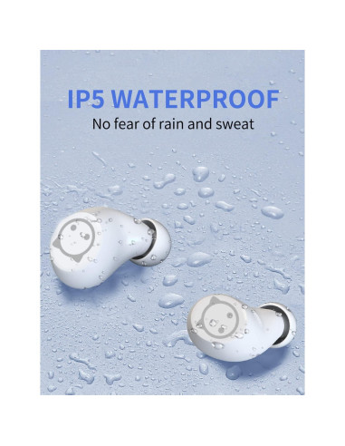 Auriculares Inalámbricos AMAFACE Panda 32H Impermeables Bluetooth