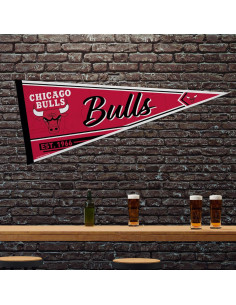 Bandera de Fieltro Rico Industries Chicago Bulls 30x76 cm 2