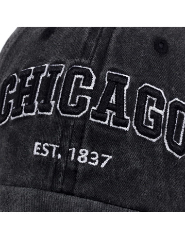 Gorra Vintage Chicago UMiCHOi Unisex Ajustable 3D
