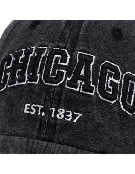 Gorra Vintage Chicago UMiCHOi Unisex Ajustable 3D