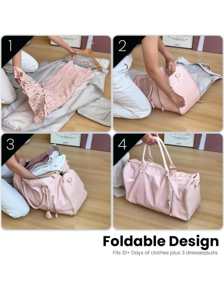 Bolsa de viaje Luhxe Carry On con pouch para zapatos - Carbón