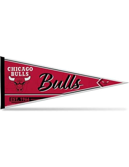Bandera de Fieltro Rico Industries Chicago Bulls 30x76 cm