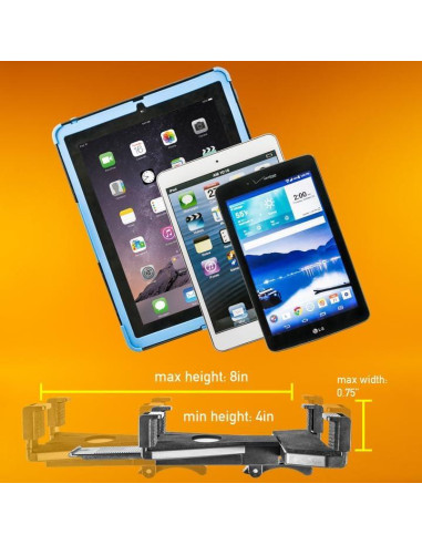 Soporte de Doble Ventosa iBOLT TabDock 360 para Tabletas 7-10"