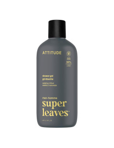 Gel de Ducha ATTITUDE para Hombres 414 ml - Ámbar y Cítricos