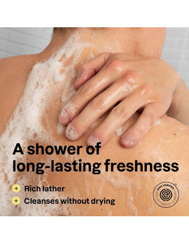 Gel de Ducha ATTITUDE para Hombres 414 ml - Ámbar y Cítricos