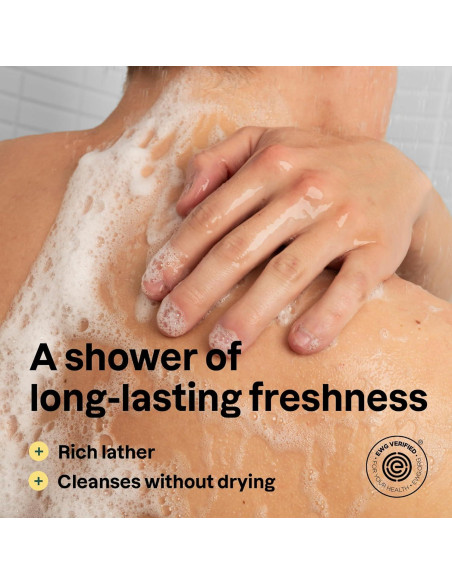 Gel de Ducha ATTITUDE para Hombres 414 ml - Ámbar y Cítricos