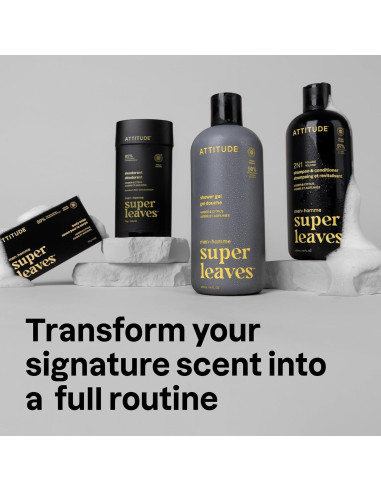 Gel de Ducha ATTITUDE para Hombres 414 ml - Ámbar y Cítricos