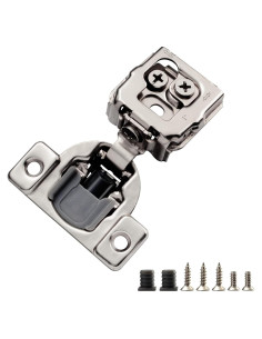 Paquete de 2 bisagras ocultas STIANC 35mm cierre suave 105
