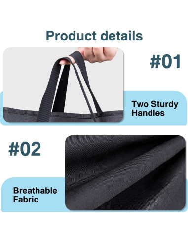 Bolsa de Prenda de Novia Sleeping Lamb 182.88 cm Negra