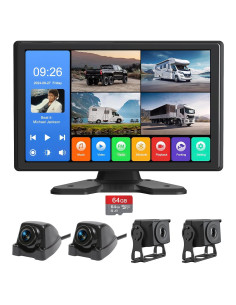 Sistema de cámara de respaldo 4 canales Camotop 10.26" 1080P