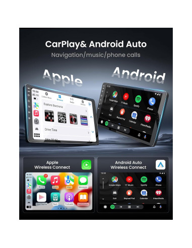 Radio Estéreo para Coche Fortdows 10.1" Android 12 Nissan Altima 2013-2015