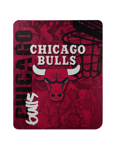 Manta Polar Unisex NBA Chicago Bulls 127x152 cm