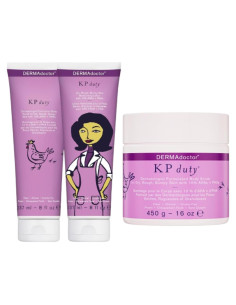 Kit Exfoliante y Loción Corporal DERMAdoctor KP Bump Eraser 10% AHAs