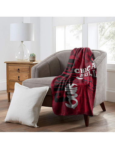 Manta Polar Unisex NBA Chicago Bulls 127x152 cm