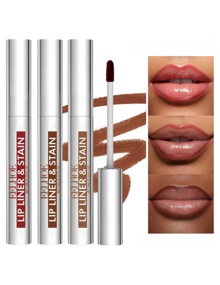 Set de Tatuaje de Tinte para Labios Peel Off Petansy - 3 Colores Set de Tatuaje de Tinte para Labios Peel Off Petansy - 3 Colores