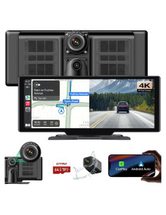 Estéreo de Coche GTRUI D96 9.26" Inalámbrico CarPlay y Android Auto