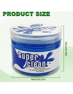 Kit de Limpieza de Autos KEVWR - Gel Reutilizable Azul 181g 2