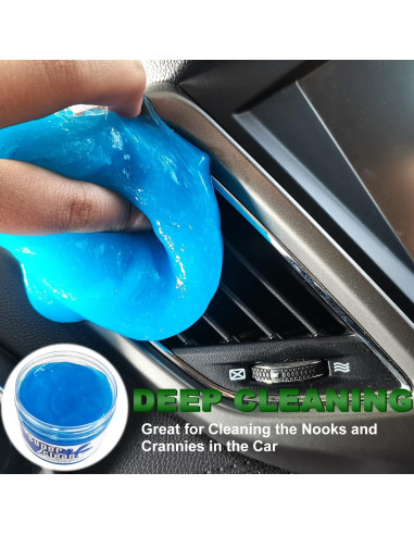 Kit de Limpieza de Autos KEVWR - Gel Reutilizable Azul 181g