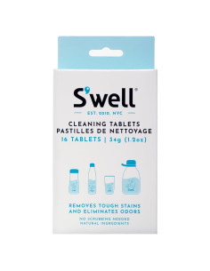Tabletas de Limpieza S'well, 16 Unidades, Ecológicas y Efectivas