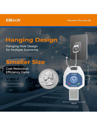 Registradores de Datos de Temperatura Elitech - Paquete de 10