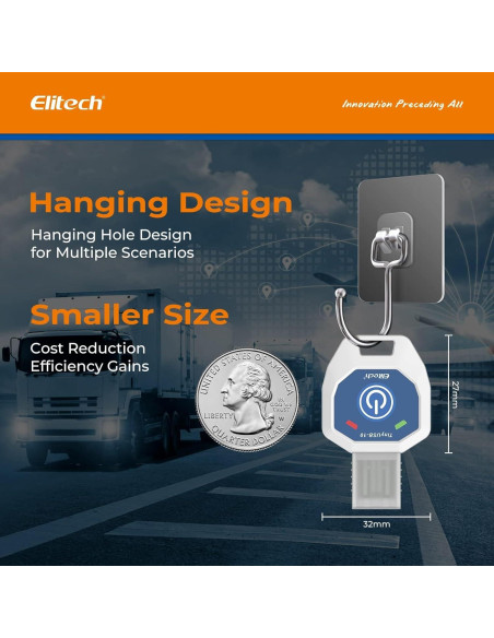 Registradores de Datos de Temperatura Elitech - Paquete de 10