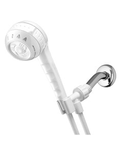 Cabezal de Ducha de Masaje Waterpik SM-451E 4 Modos Blanco