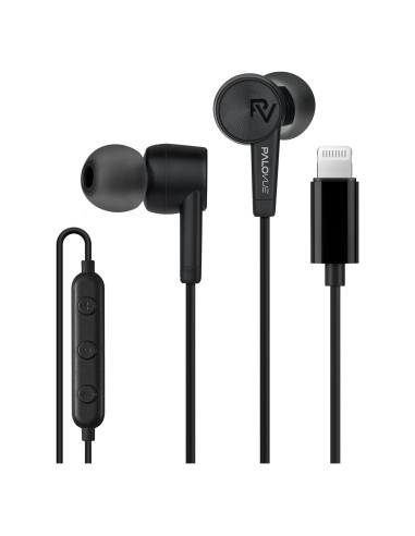Auriculares PALOVUE SweetFlow Lightning para iPhone - Negro
